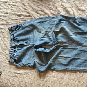 AE Wide Leg Paper bag Jeans